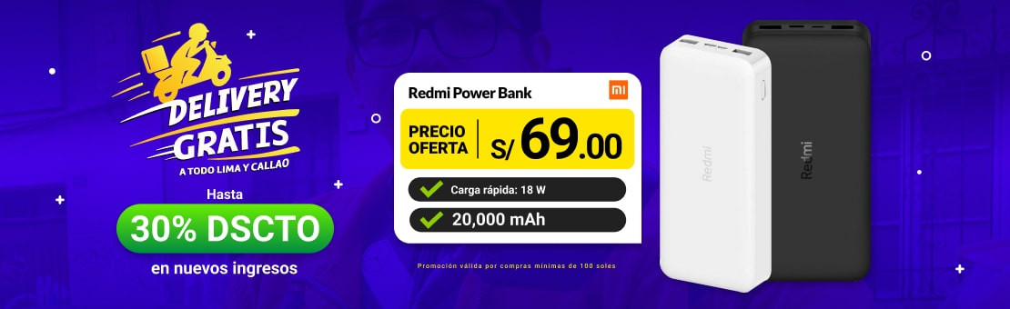 REDMI POWER BANK 20000MAH